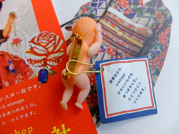 KIMONO姫15チープシック編 掲載商品【シスター社】ベイビーブローチ