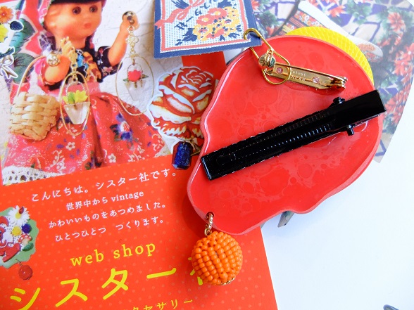 KIMONO姫メイドインジャパン編掲載作家様【シスター社】どくろブローチ