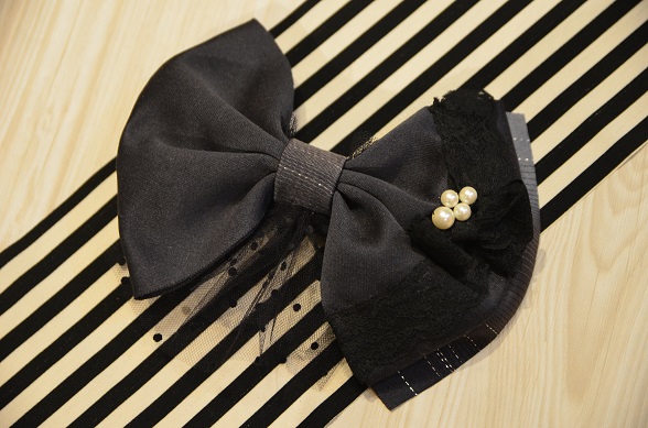 【graiiin】ちょうちょうヘアリボン チュール