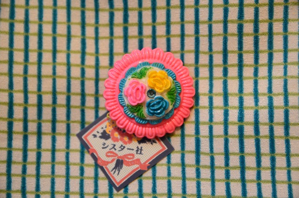 【シスター社】ブーケ帯留ブローチ