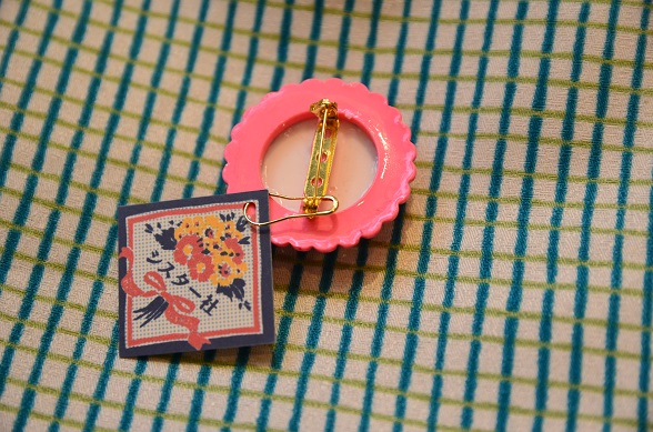  【シスター社】ブーケ帯留ブローチ