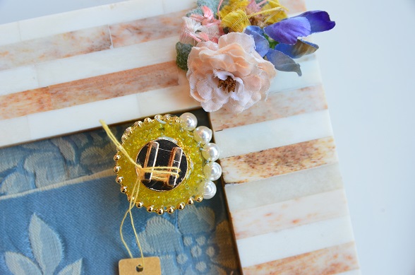 【graiiin】ハチミツの帯留　大