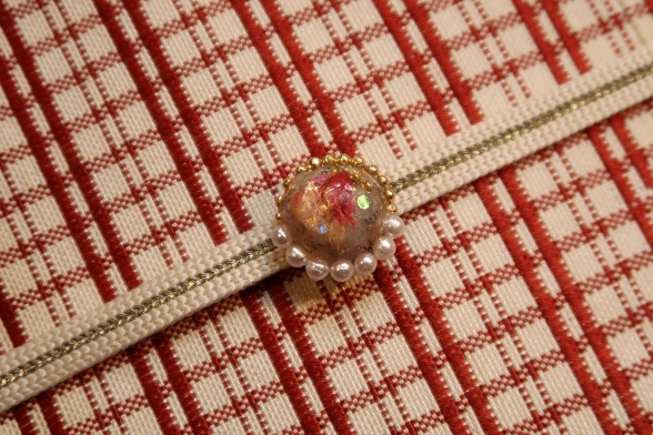 【graiiin】フラワージャム帯留　A