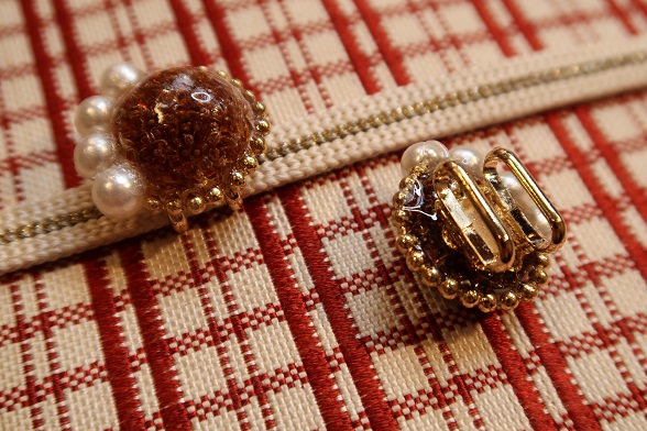 【graiiin】黒蜜帯留　プチ