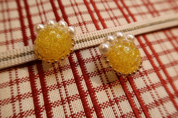 【graiiin】蜂蜜帯留　プチ