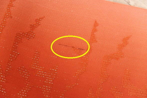 アザミ葉のグラデーションリバーシブル半幅帯【全長324cm】 