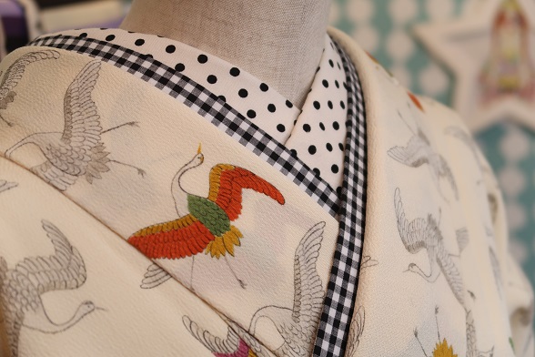 【レンタル衣装】卒業式袴・着物・帯・襦袢・着付け小物セット「舞鶴」