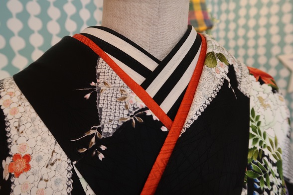 【レンタル衣装】卒業式袴・着物・帯・襦袢・着付け小物セット「レトロ古典スタイル」