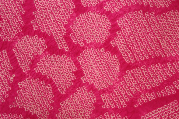 葉と実のアンティーク絞り名古屋帯【全長329cm】